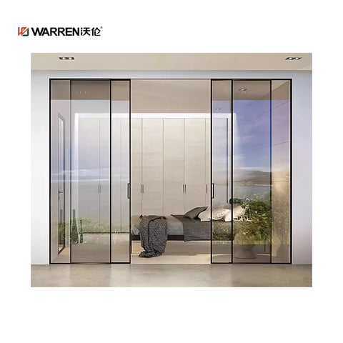 Warren 96x80 sliding door exteriors electric glass sliding patio doors